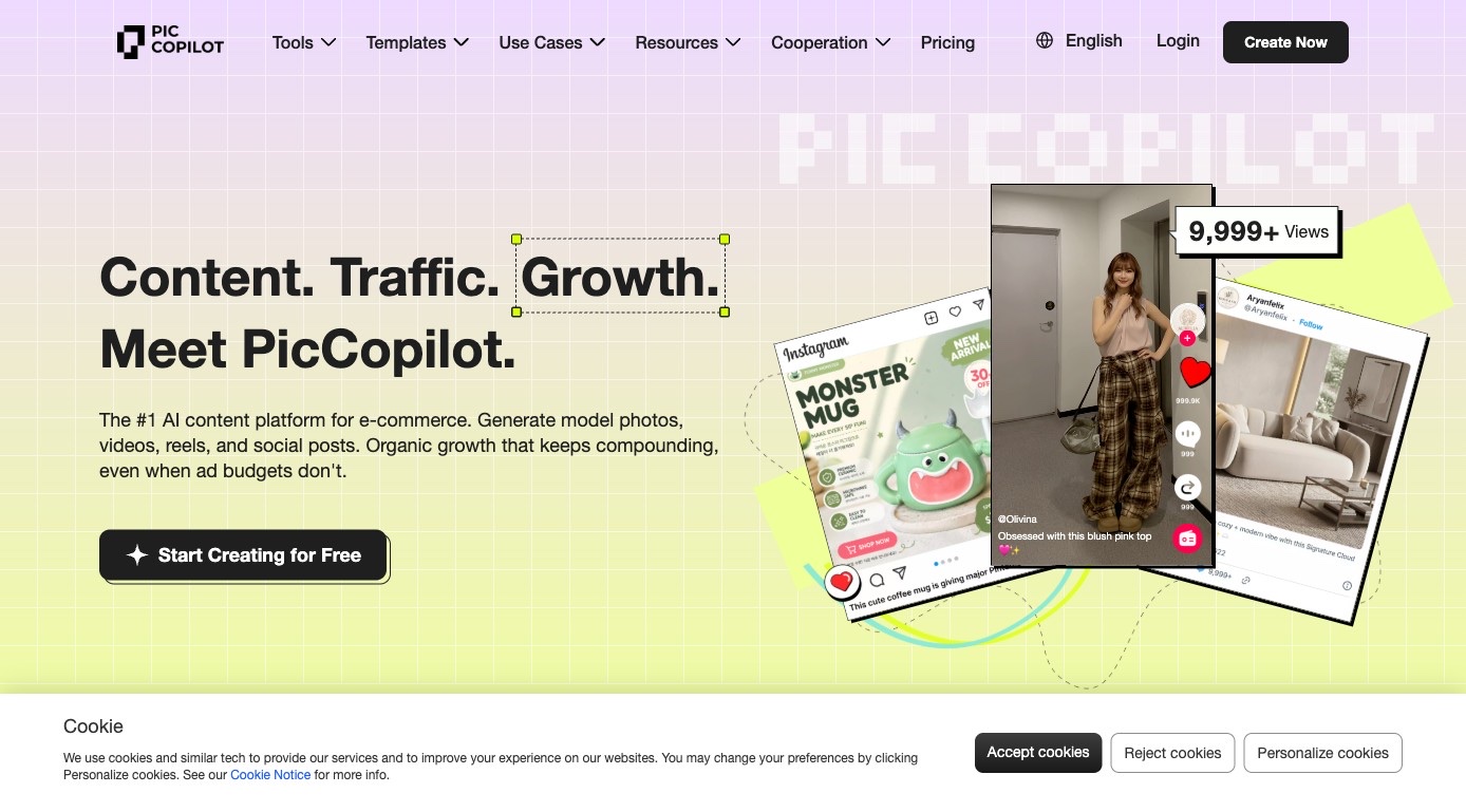 Pic Copilot — превью сервиса
