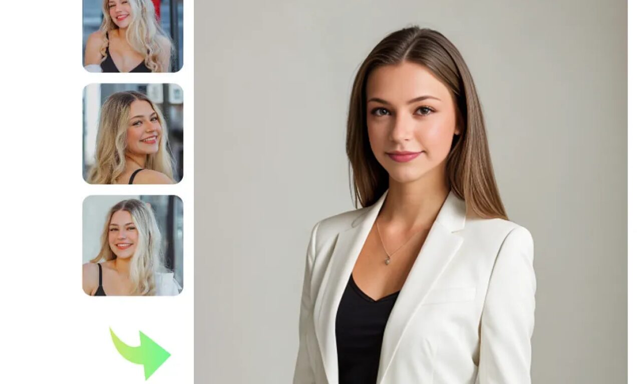 Supawork AI Headshot Generator — интерфейс