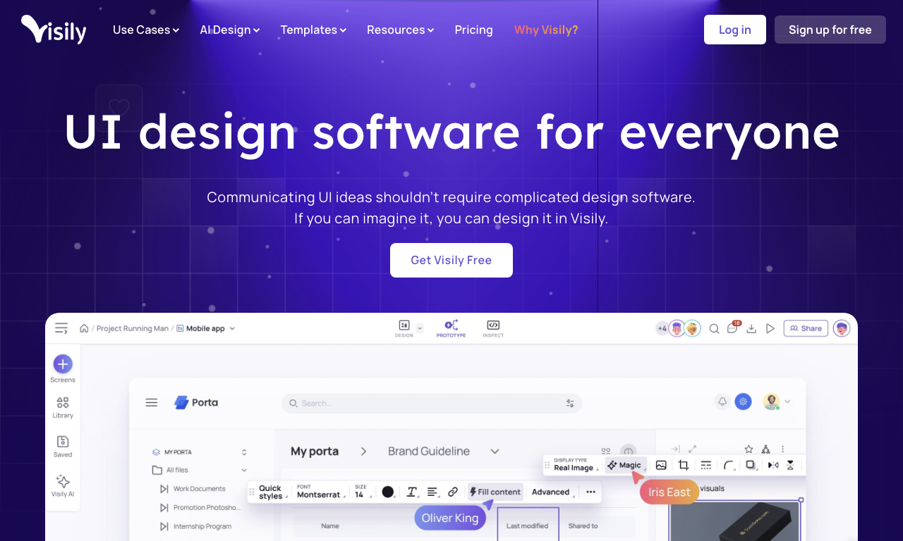 Visily AI — превью