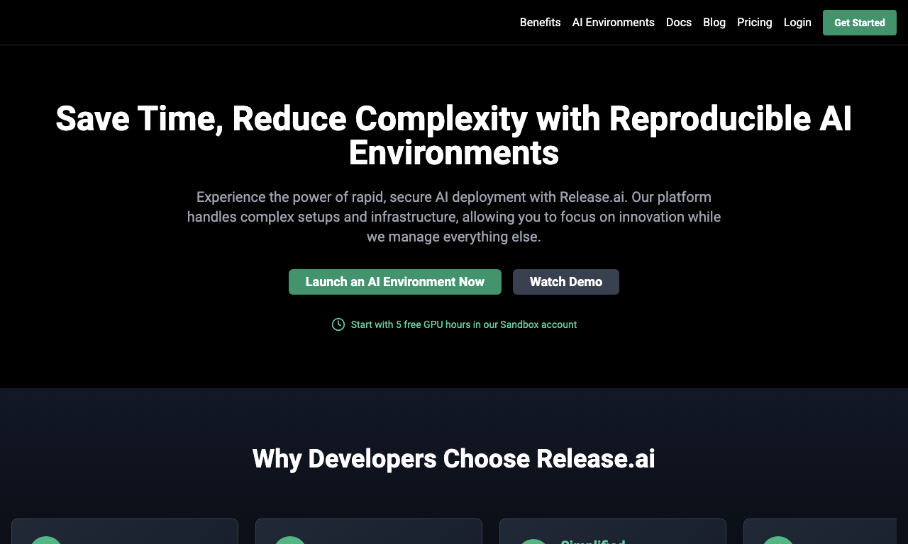 Release AI — превью