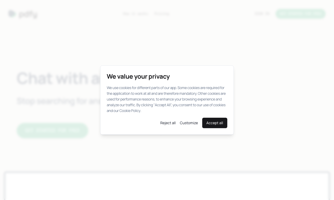 pdfy — интерфейс