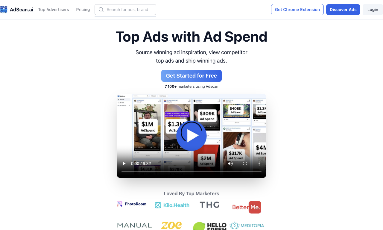 AdScan AI — превью