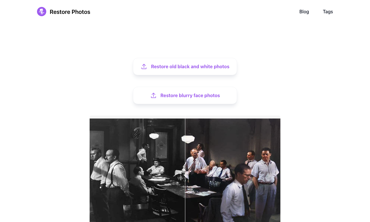 Restore Photos — превью
