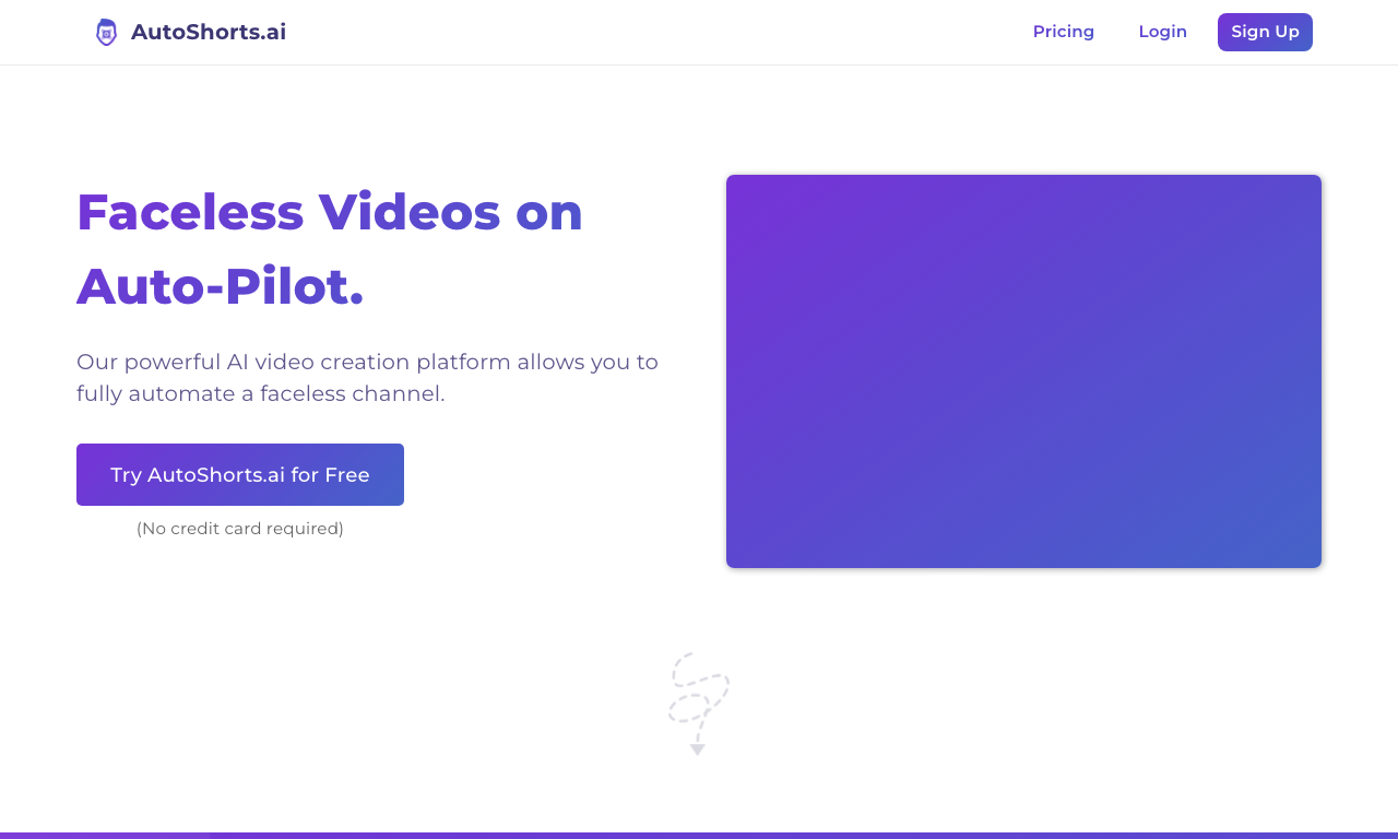 AutoShorts AI — превью