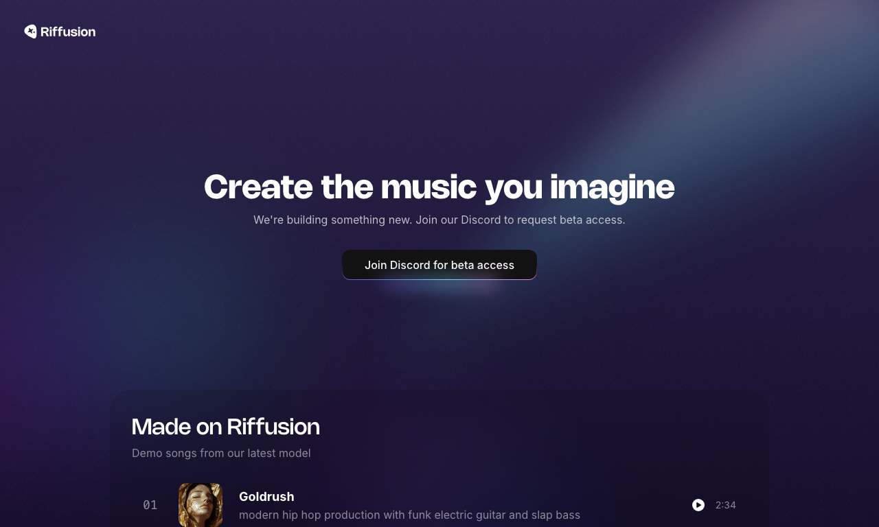 Riffusion — превью