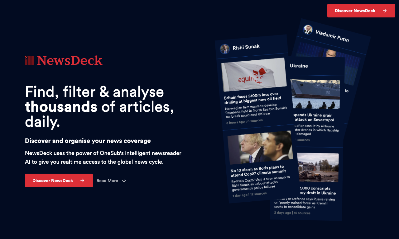 NewsDeck from OneSub — превью