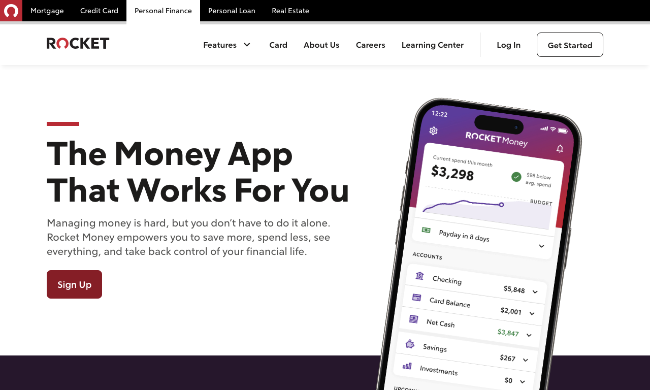 RocketMoney — превью