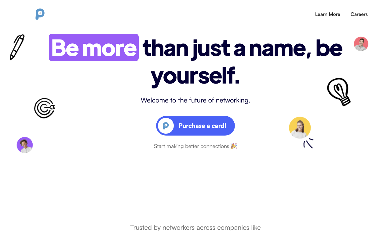 PenPal — интерфейс