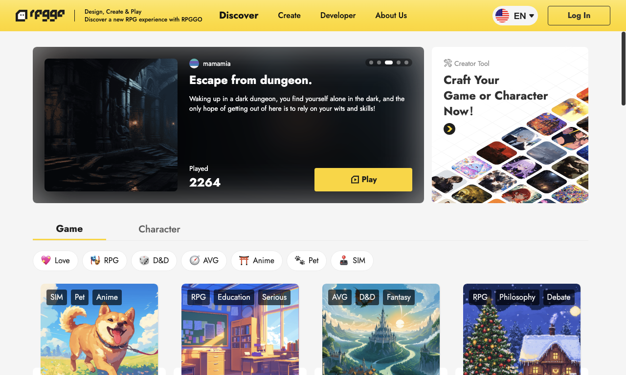 RPGGO AI — превью