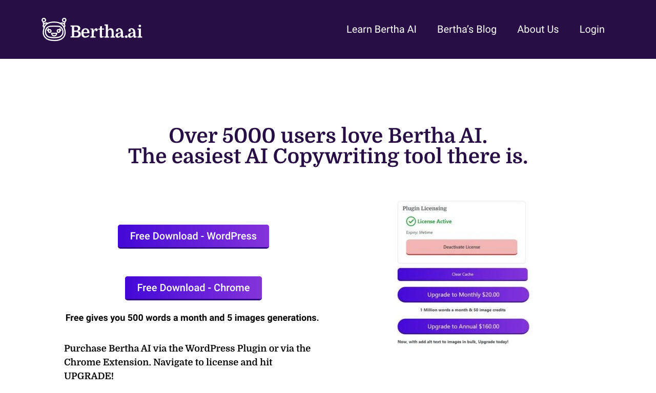 Bertha AI — превью