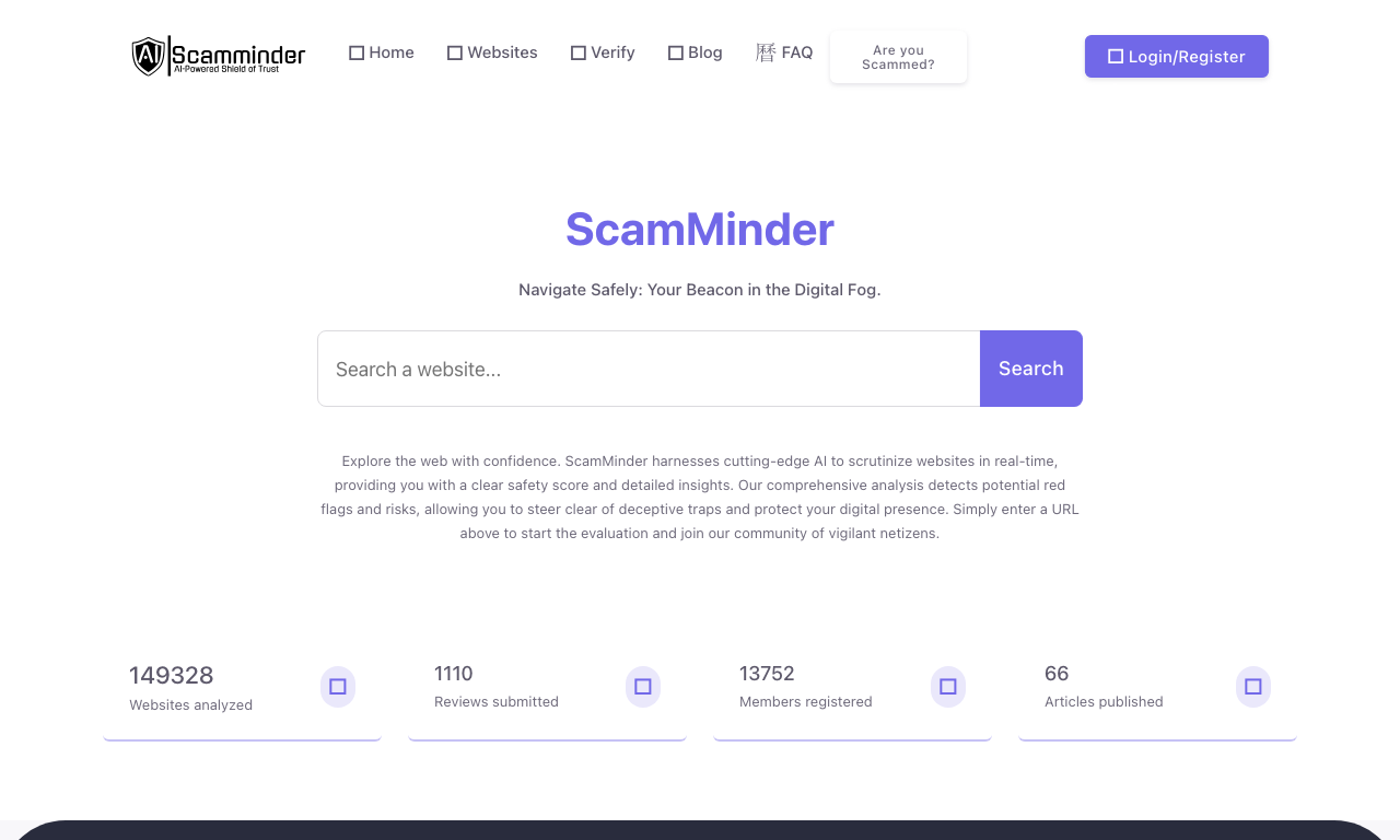 ScamMinder — превью