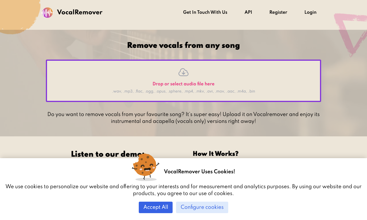 Vocalremover — превью