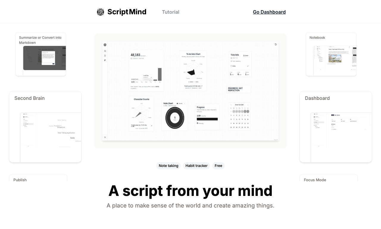 ScriptMind — интерфейс