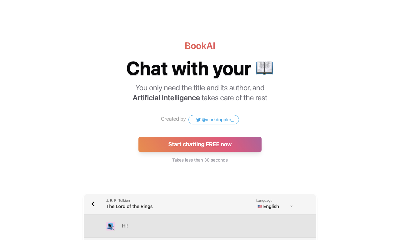 BookAI.chat — превью
