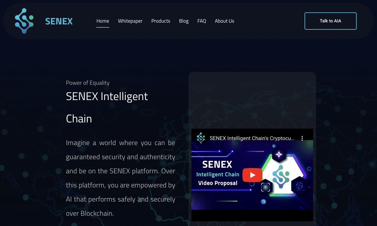 SENEX Intelligent Chain — превью