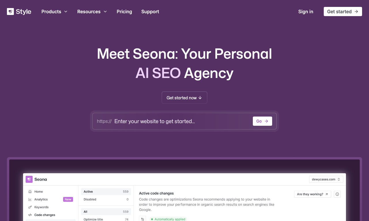 Seona AI — превью