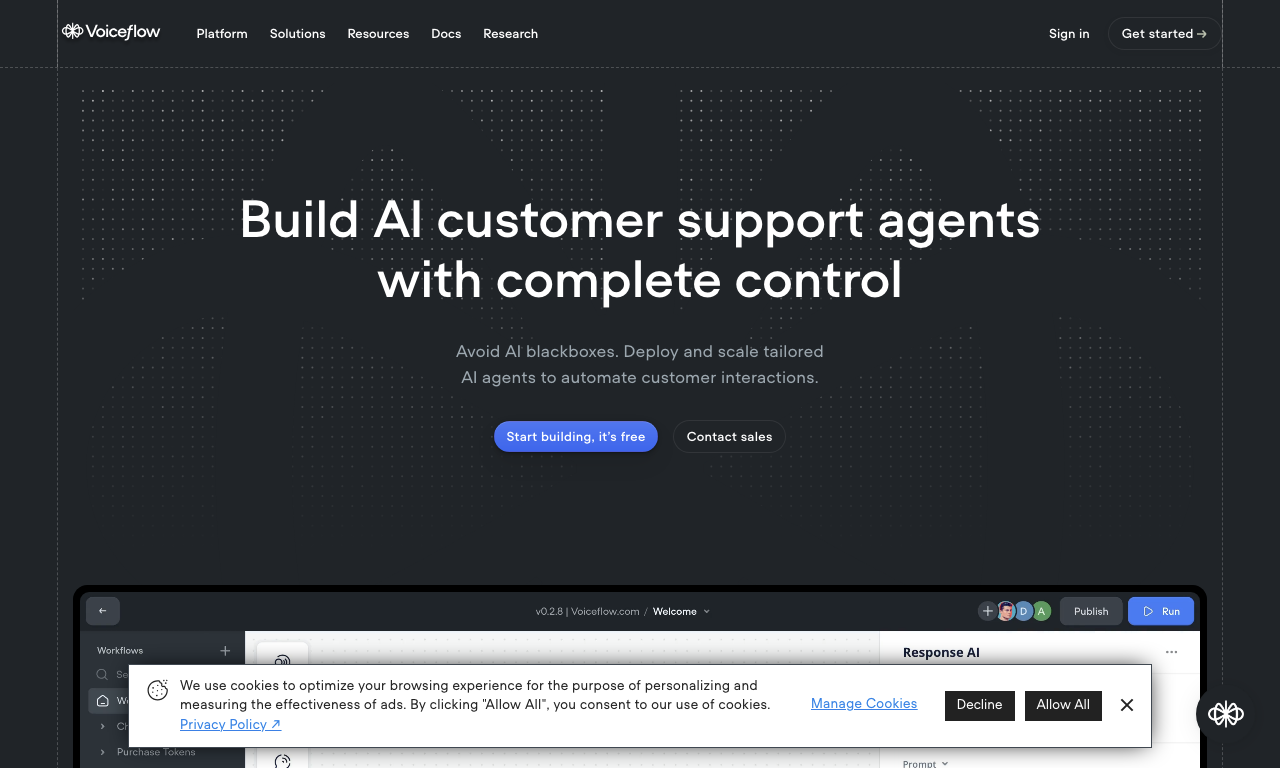 Voiceflow — превью