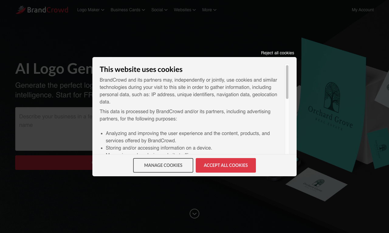 BrandCrowd — превью