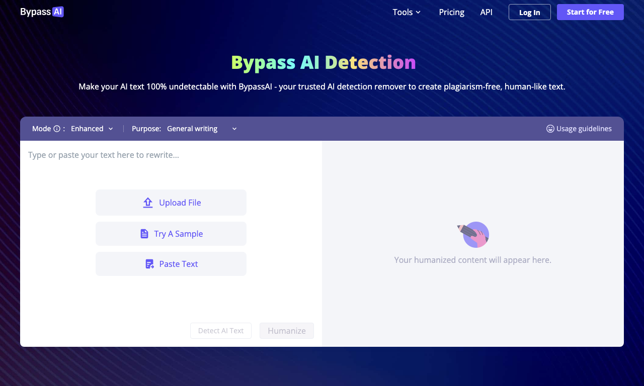 Bypass AI — превью