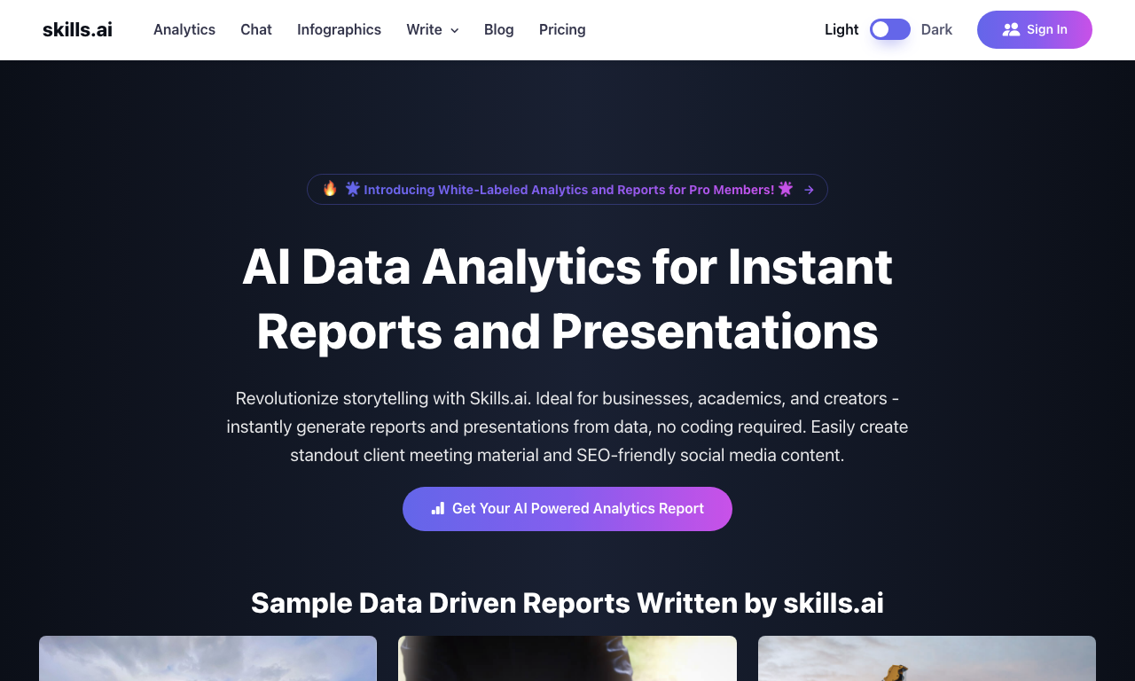 Skills AI — превью