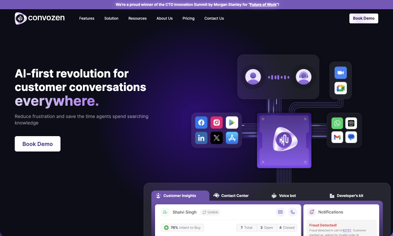 CallZen AI — превью