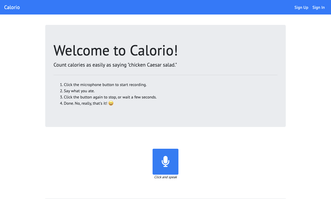 Calorio — превью