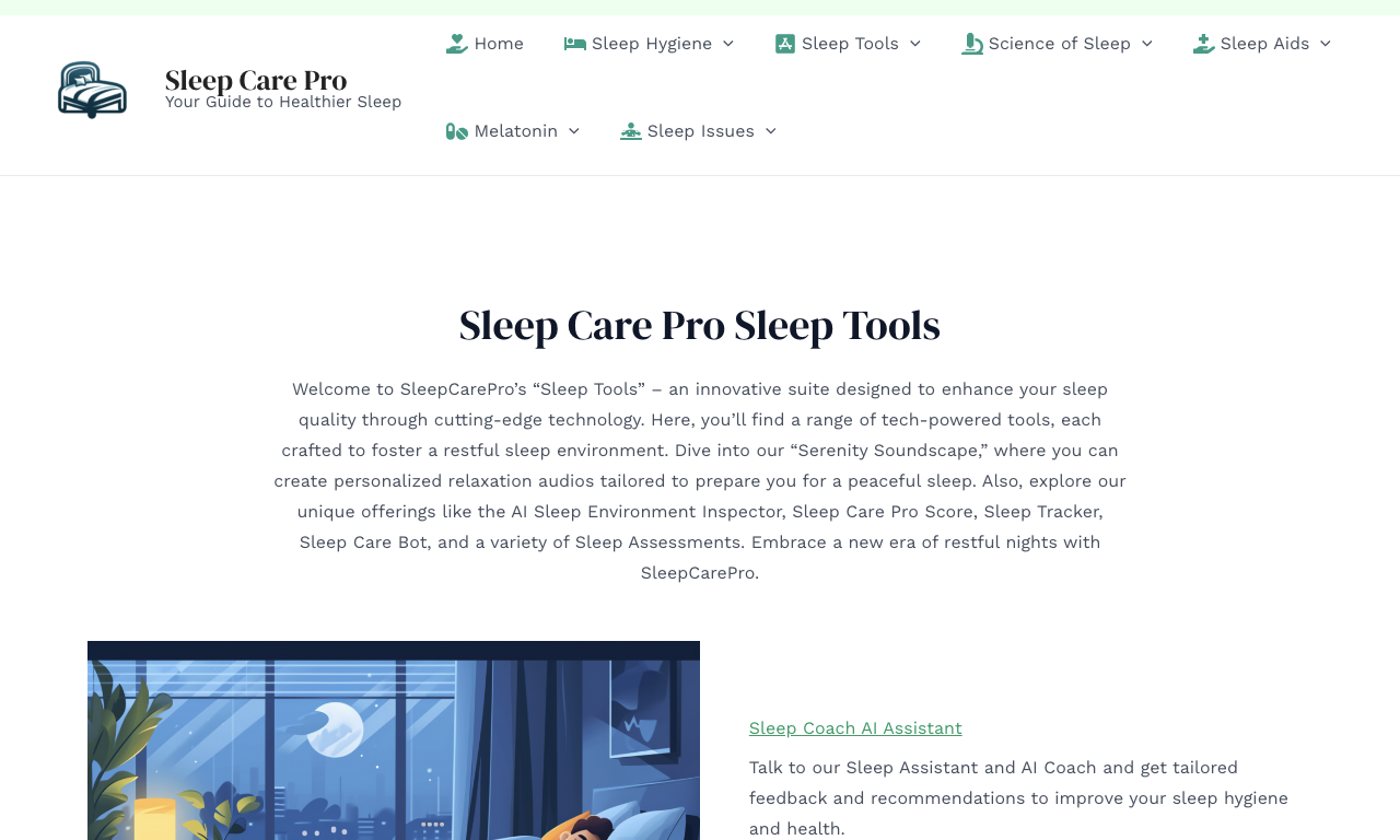 Sleep Intelligence Tools — интерфейс