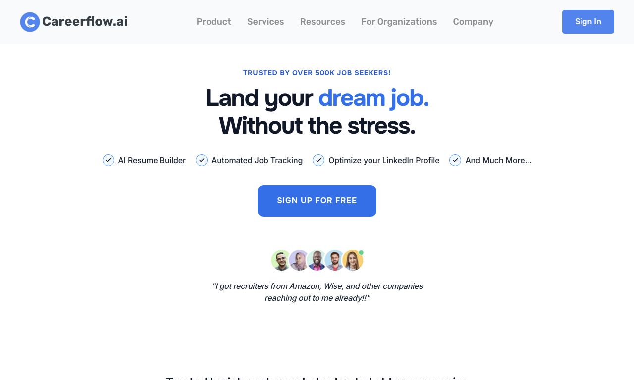 Careerflow AI — превью