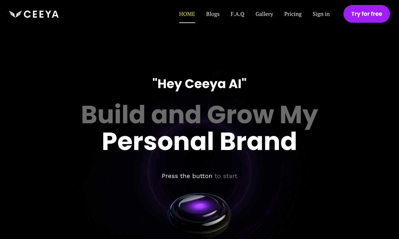 Ceeya AI — превью