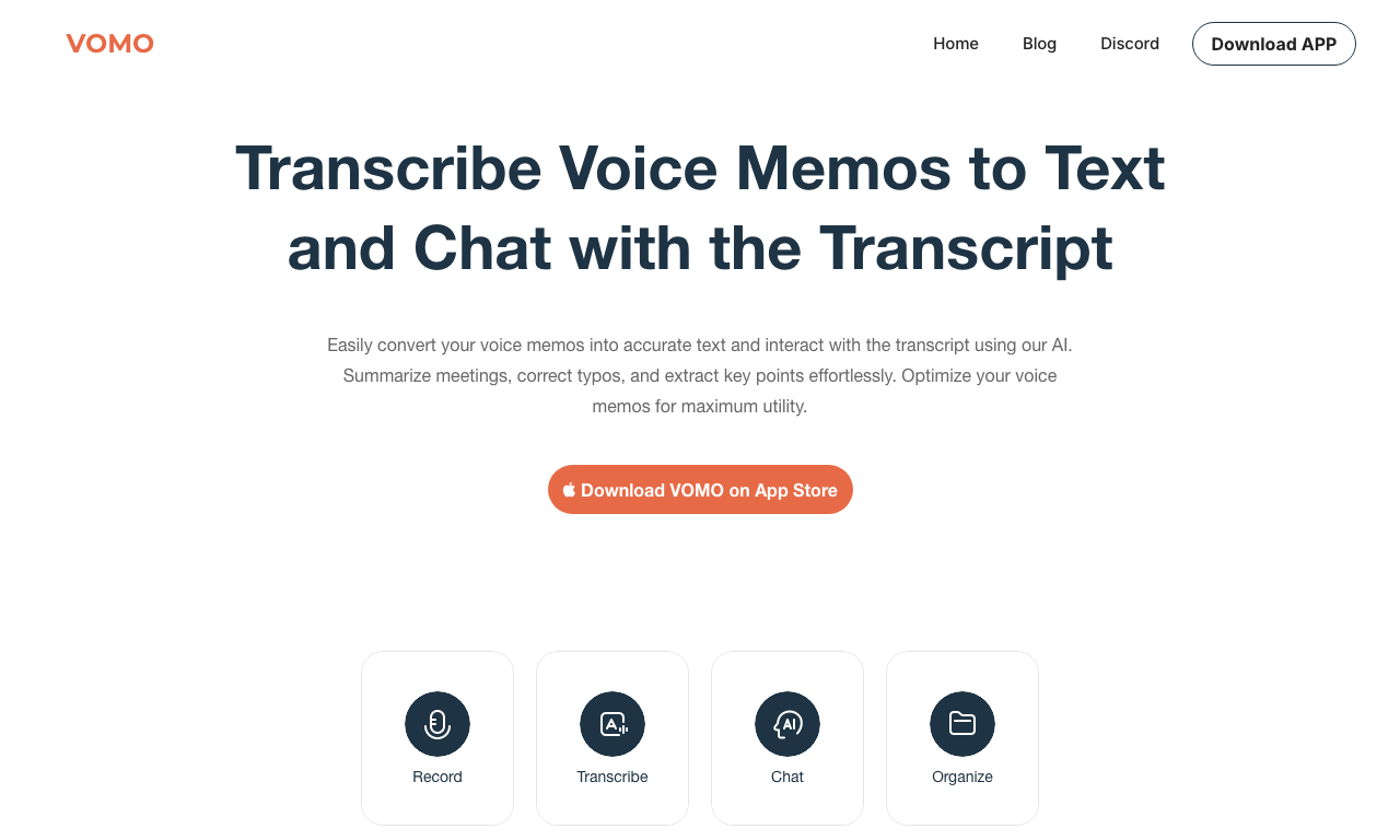 VOMO AI — превью