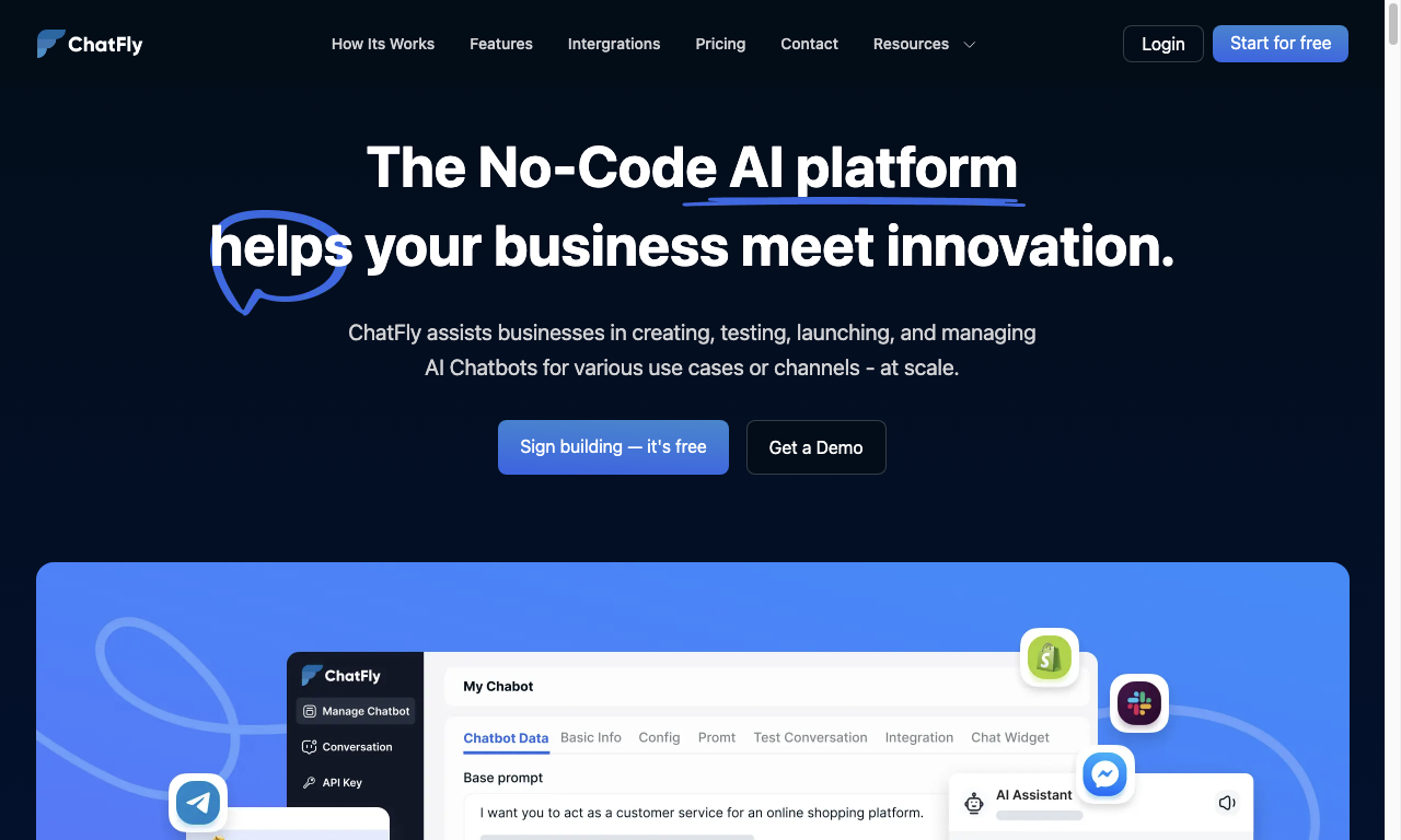 Chafly — интерфейс
