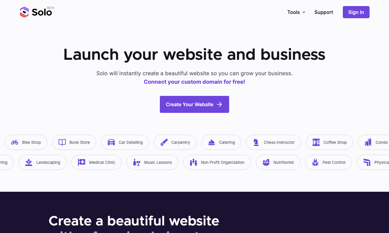 Solo AI — интерфейс