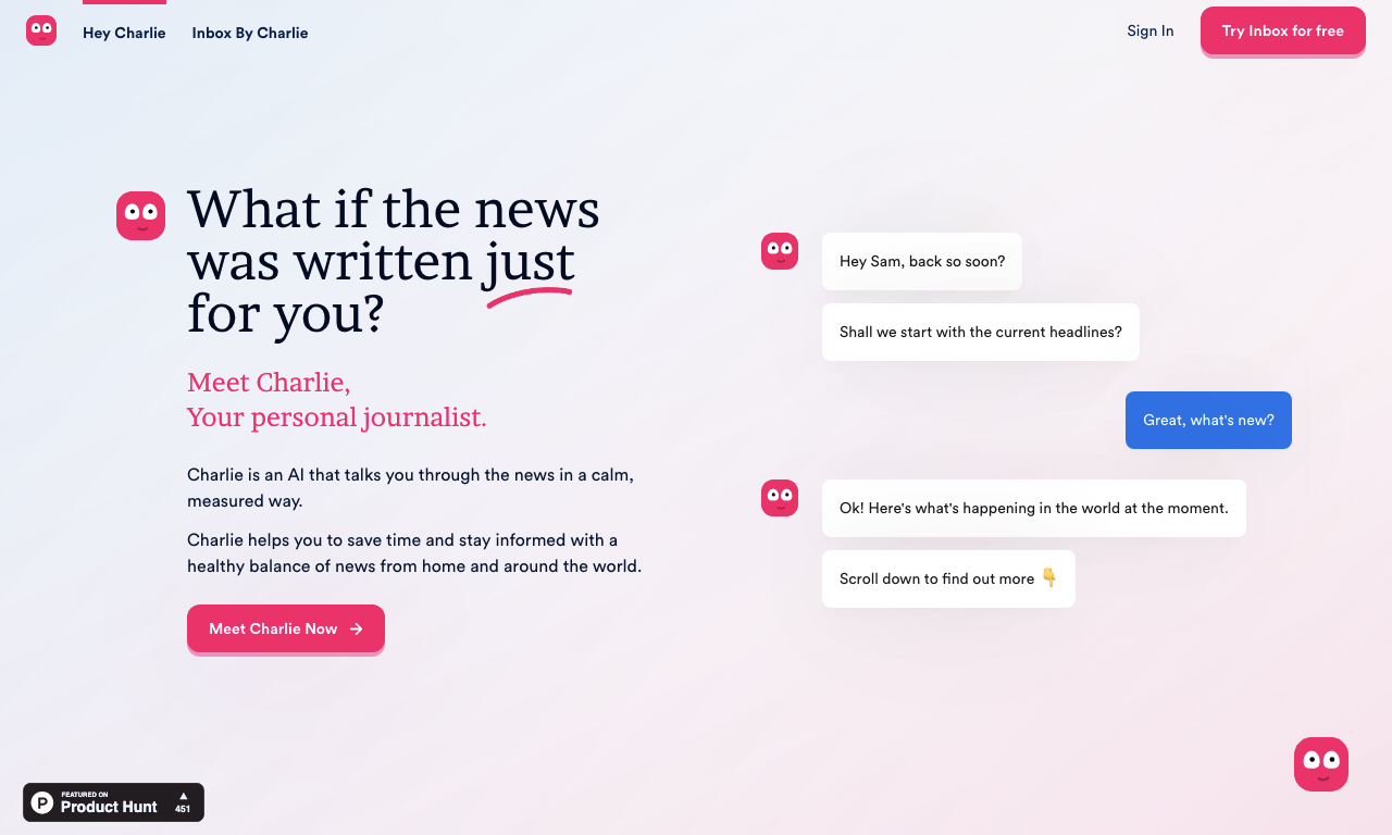 Charlie News — превью