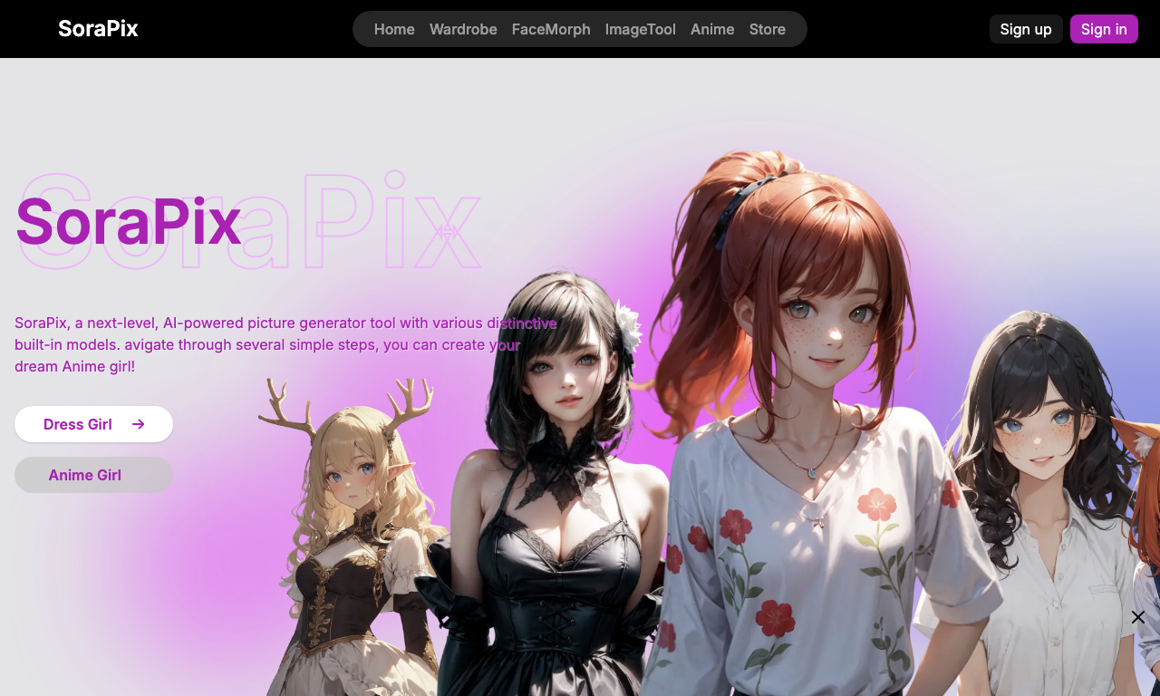 SoraPix AI — превью