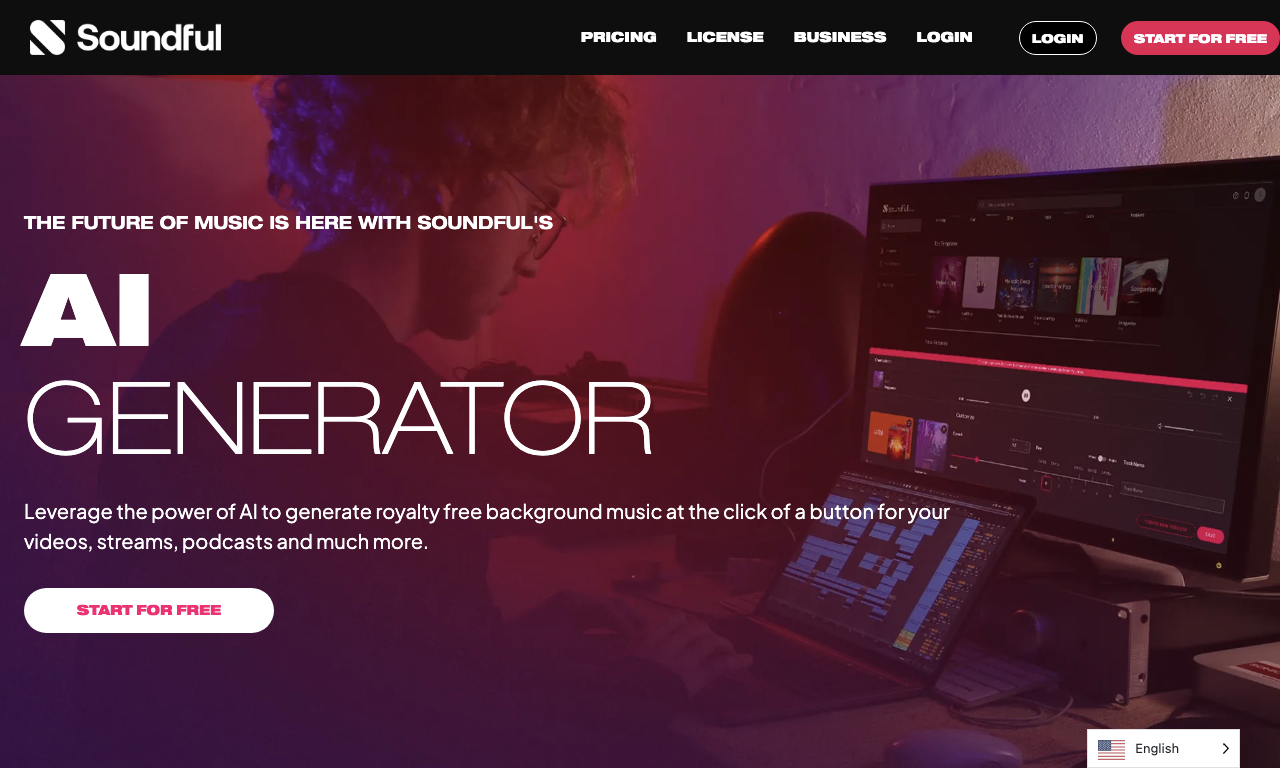 Soundful — интерфейс