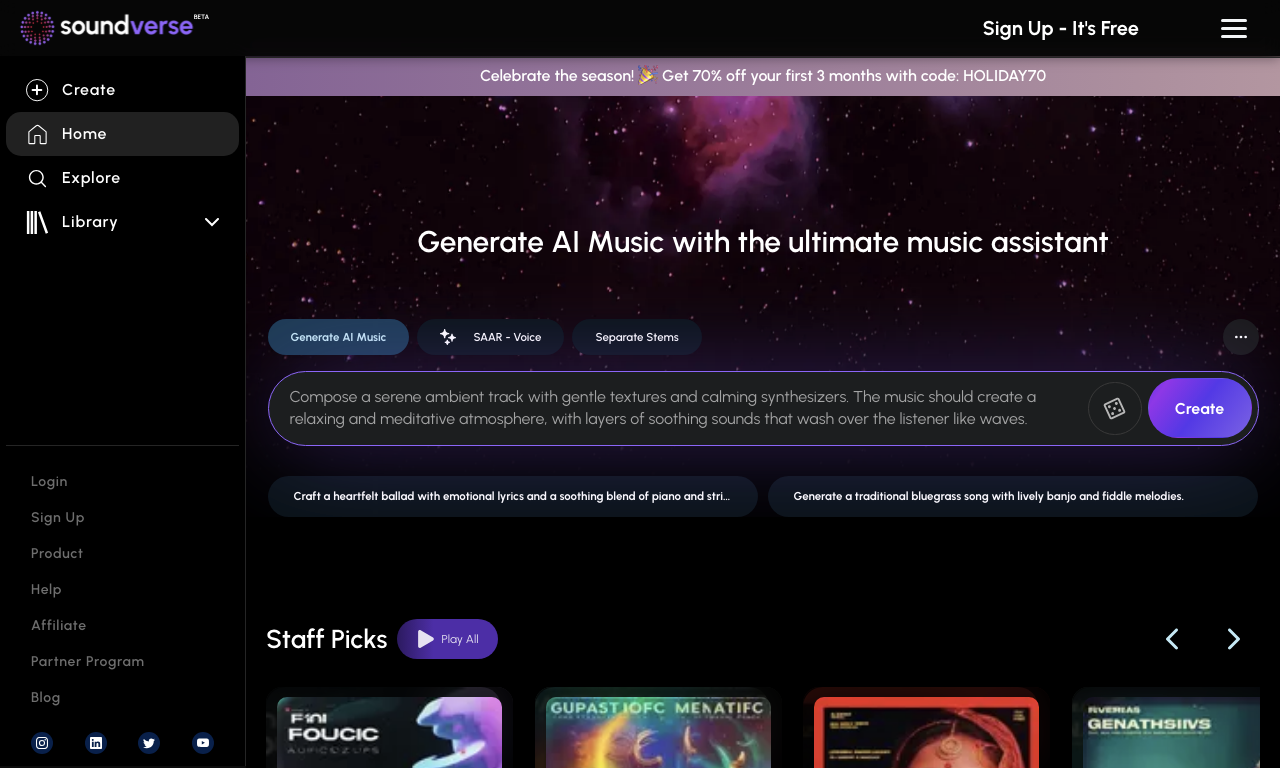 Soundverse AI — превью