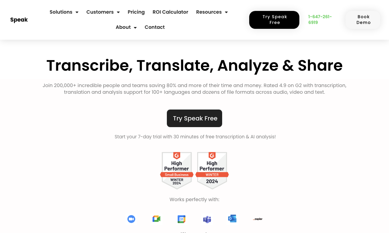 Speak Ai — превью
