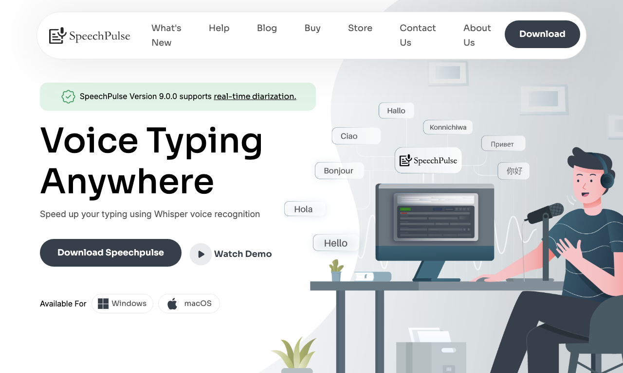 SpeechPulse — превью
