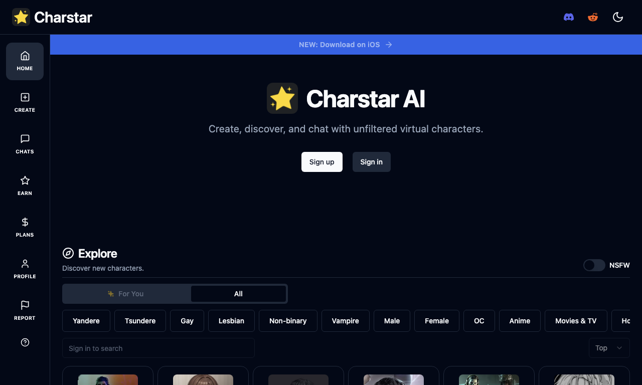 Chatstar AI — превью