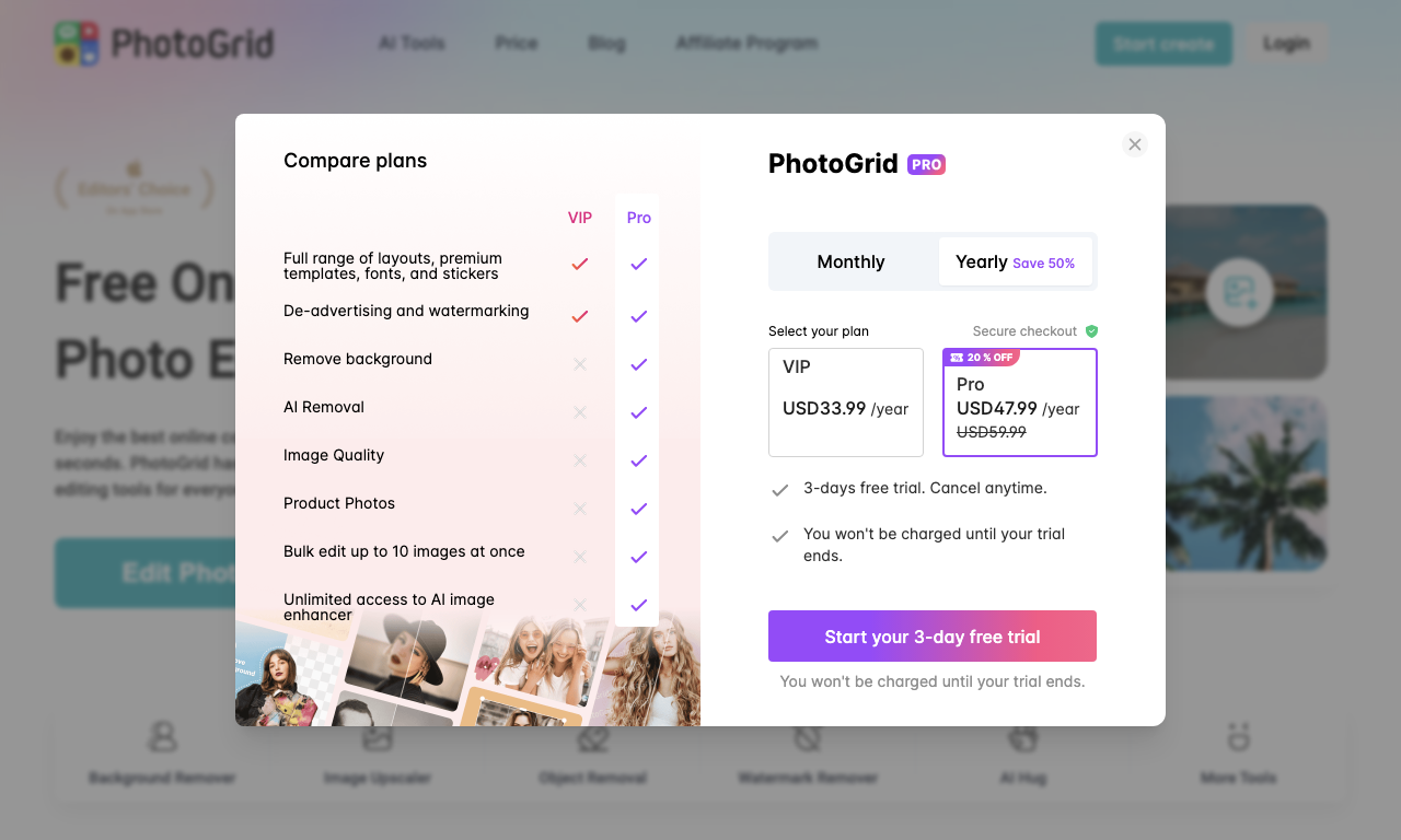 PhotoGrid — превью