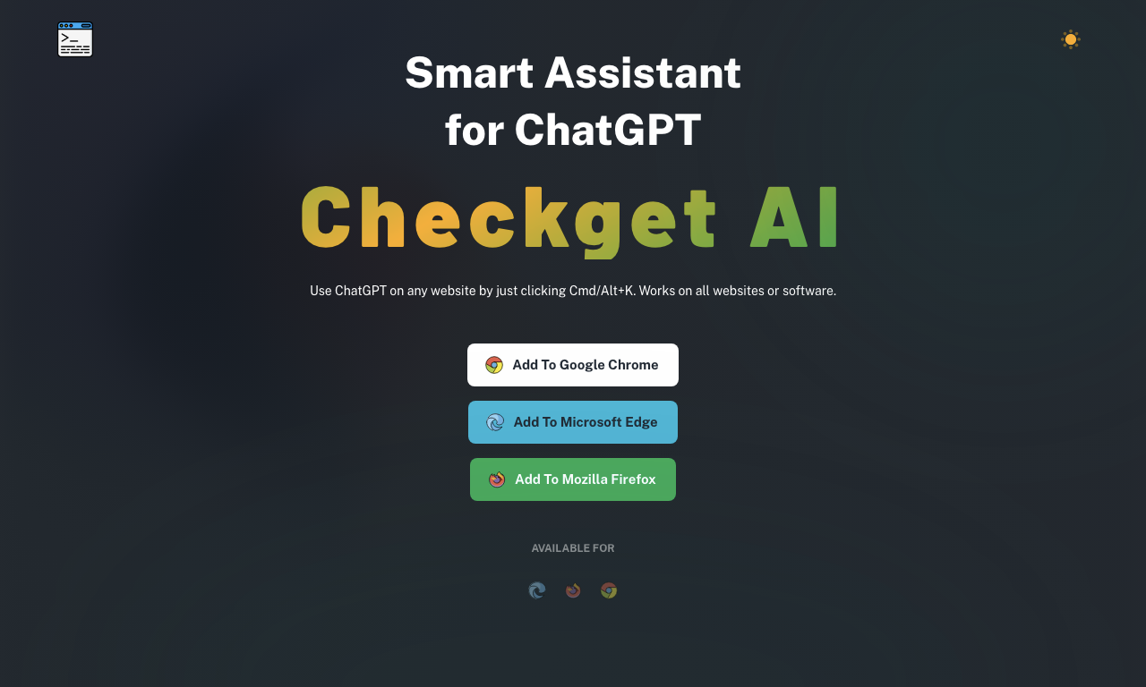 Checkget — превью