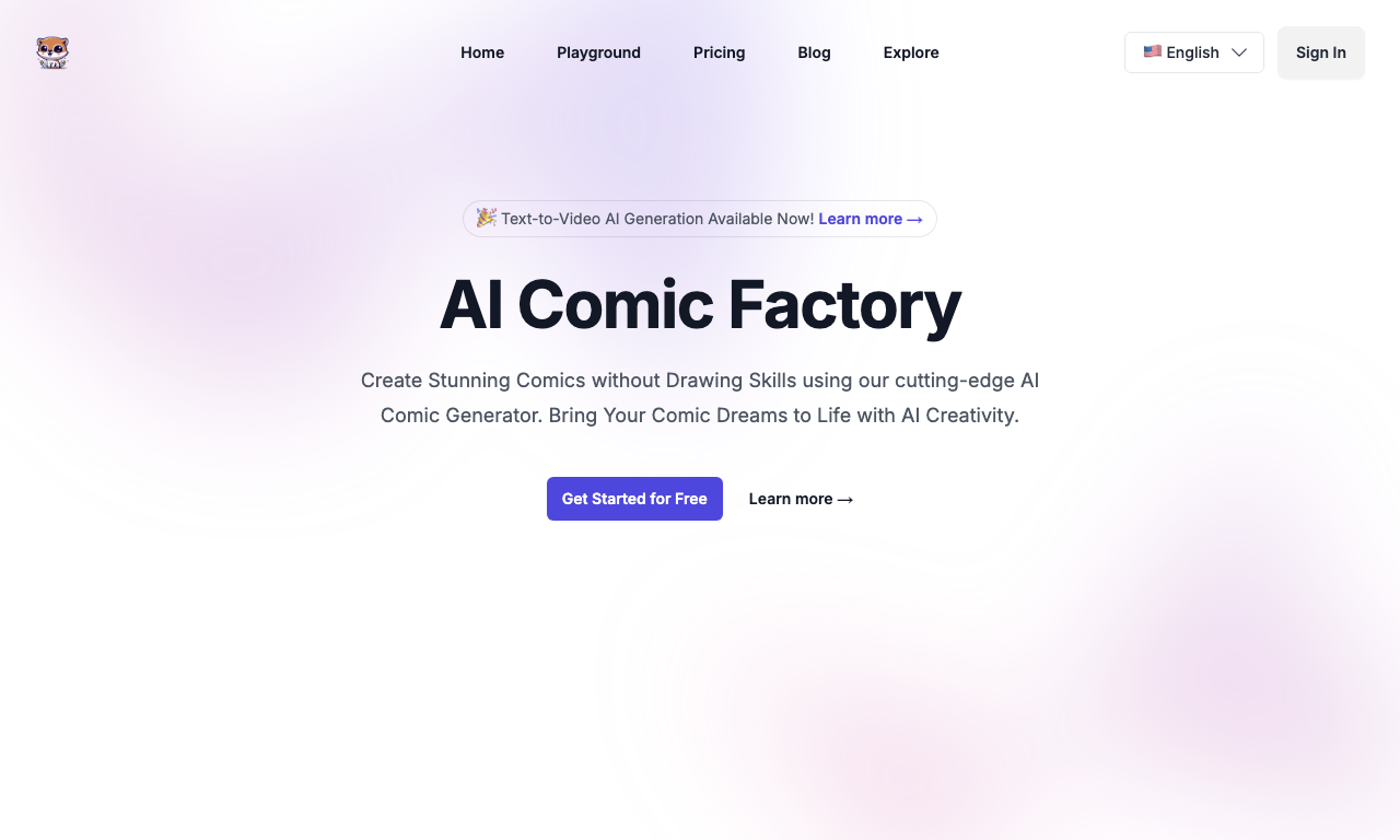 AI Comic Factory — превью