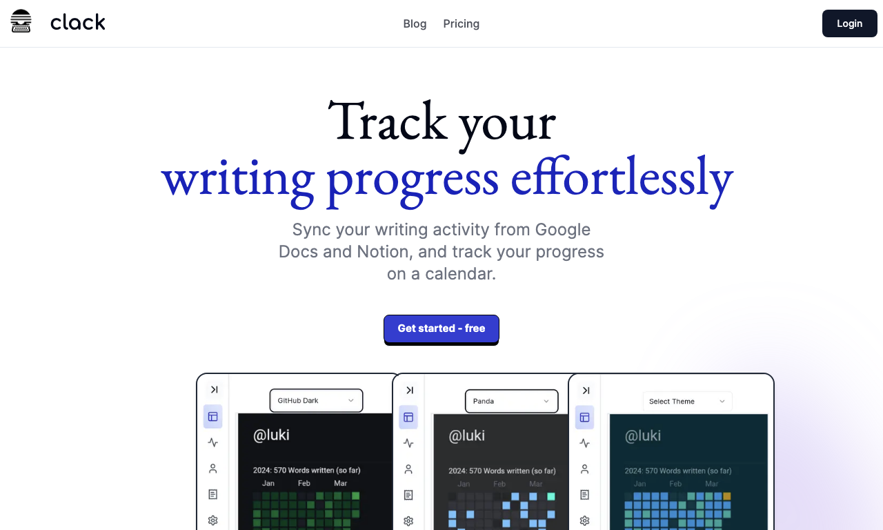 Clack — превью