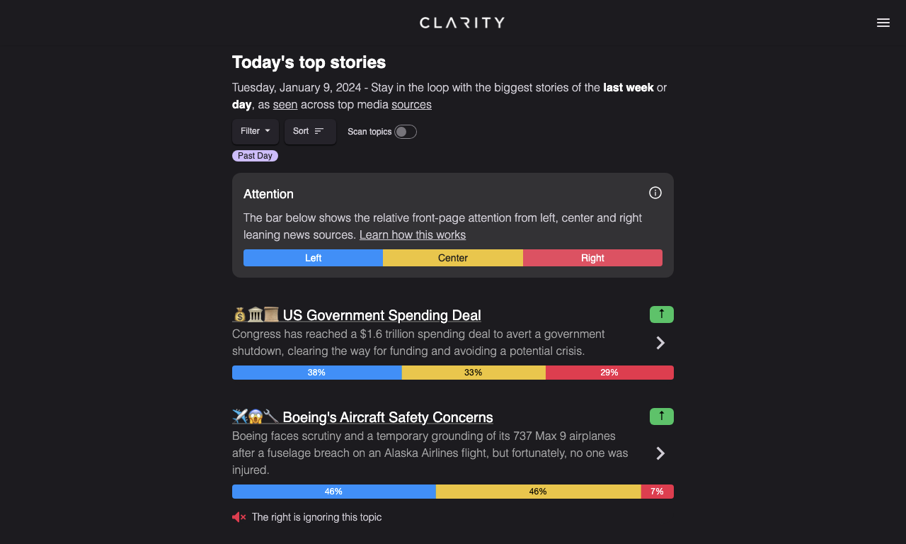 Clarity — превью