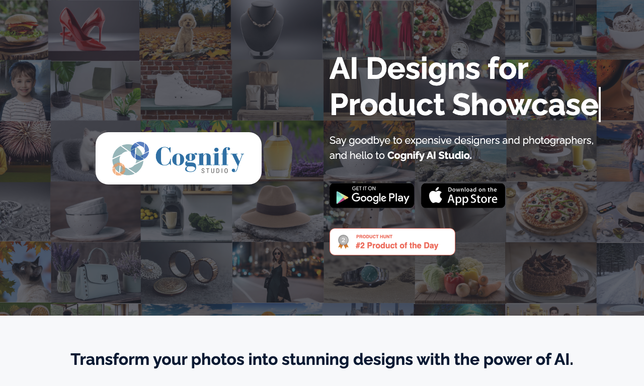 Cognify Studio — интерфейс