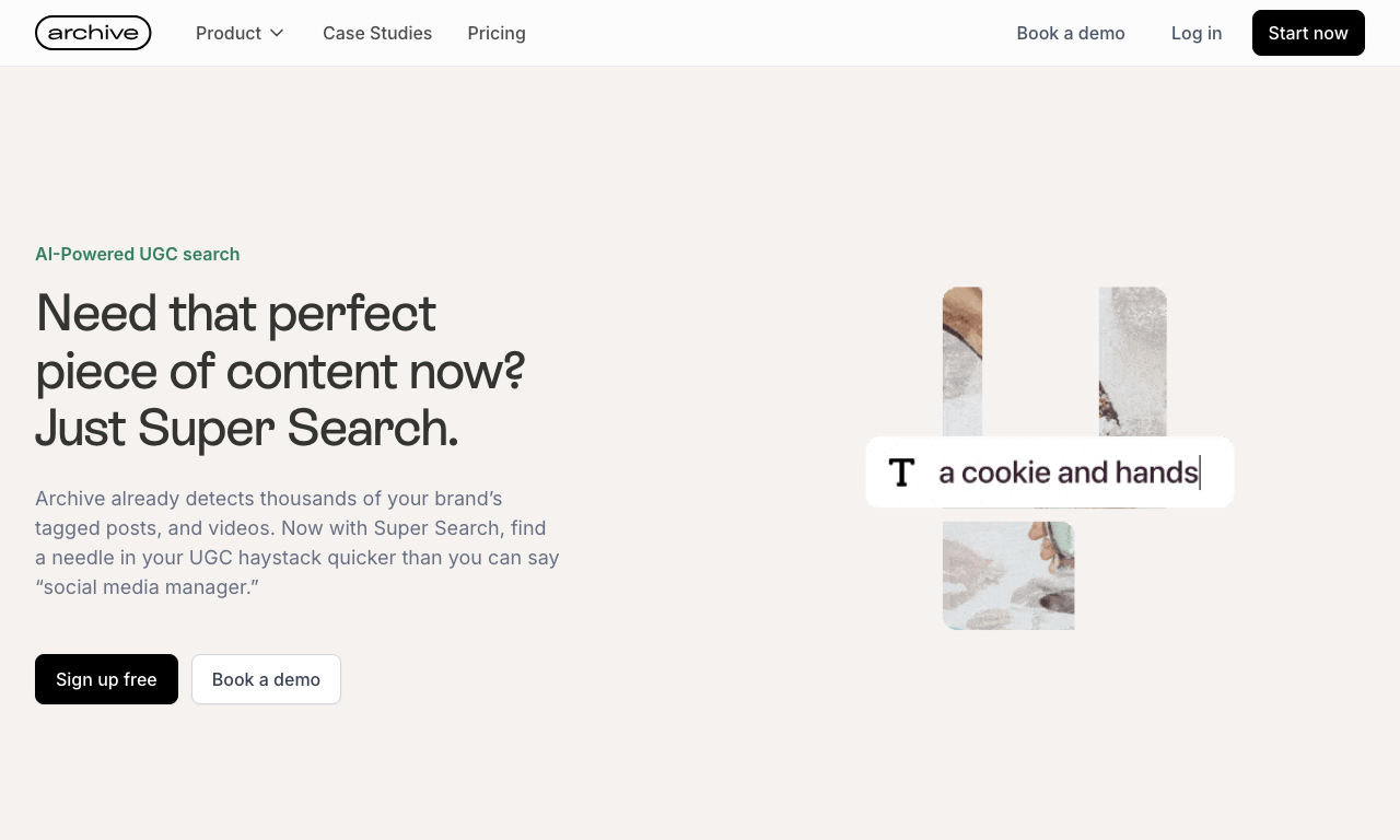 Super Search — интерфейс