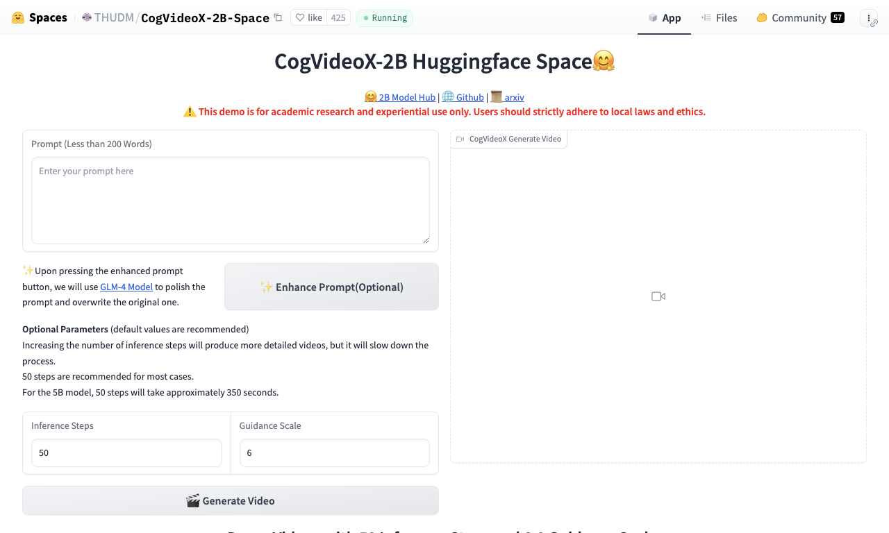 CogVideoX-2B — превью