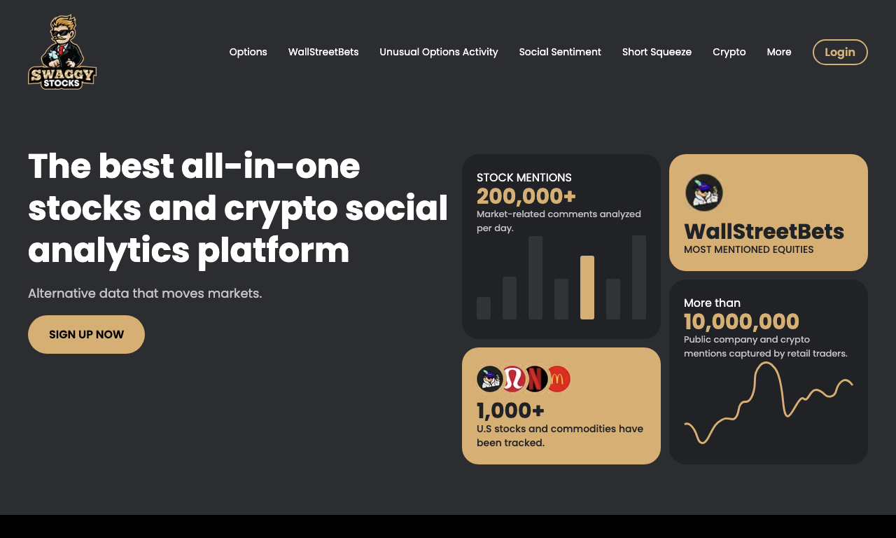 SwaggyStocks — превью