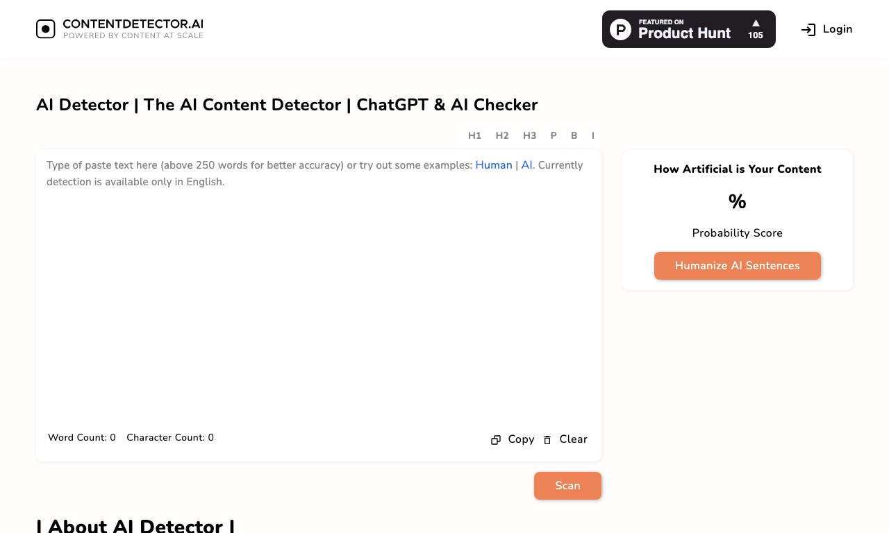 ContentDetector AI — превью