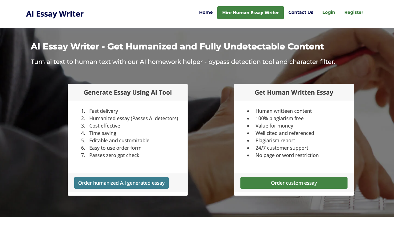 AI Essay Writer — превью